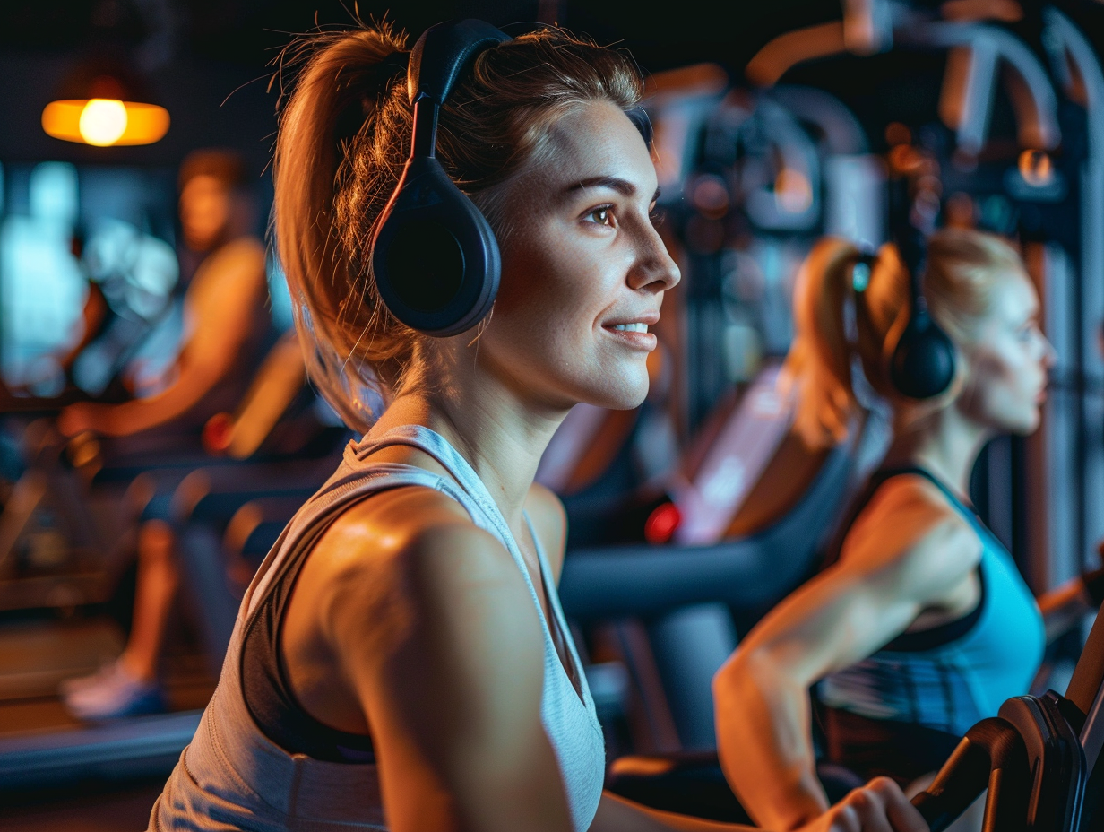 Тренер з клієнтом